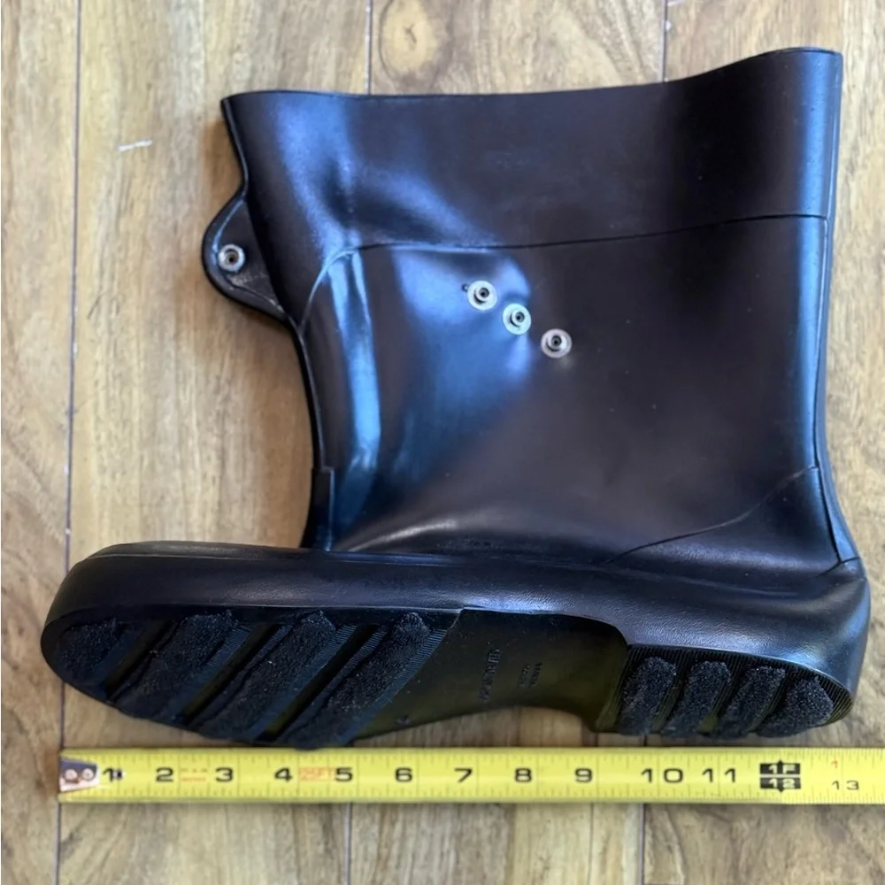 JORDAN DAVID,”GRIPS”,Men’s, XL (10-11),Black Waterproof Rubber Work Boots. “EUC”